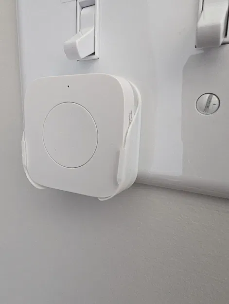 Giá đỡ/ốp lưng mỏng cho nút bấm Xiaomi Aqara mini - Image 2