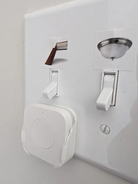 Giá đỡ/ốp lưng mỏng cho nút bấm Xiaomi Aqara mini - Image 3