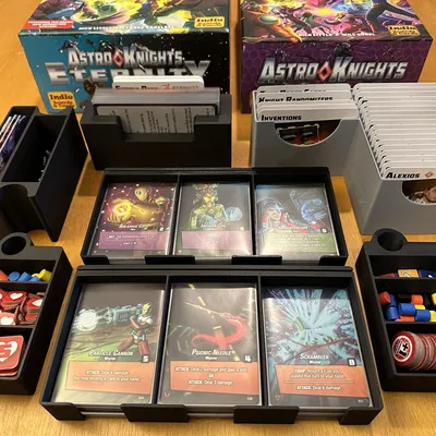 Khay đựng cho Astro Knights + bản mở rộng Eternity, bảng người chơi cao cấp