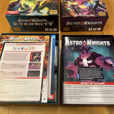 Khay đựng cho Astro Knights + bản mở rộng Eternity, bảng người chơi cao cấp