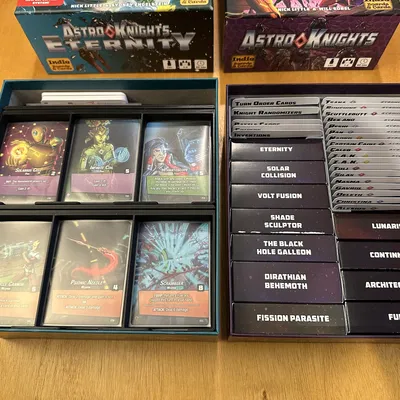 Khay đựng cho Astro Knights + bản mở rộng Eternity, bảng người chơi cao cấp