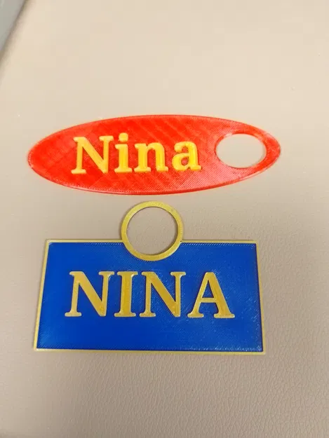 Thẻ Tên Nina - Image 1