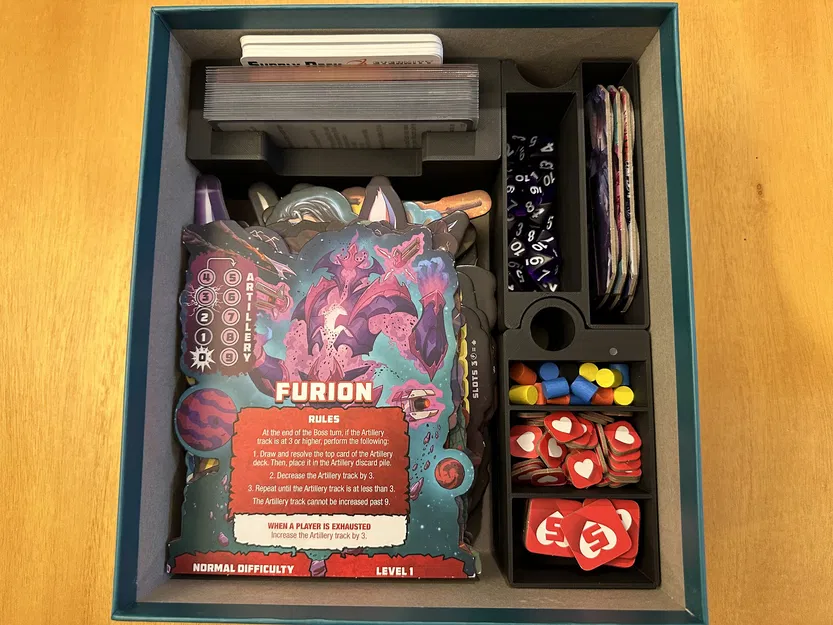 Khay đựng cho Astro Knights + bản mở rộng Eternity, bảng người chơi cao cấp - Image 9