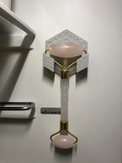 Giá đỡ Con lăn massage mặt bằng Ngọc Bích/Đá Hồng - Image 1