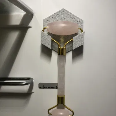 Giá đỡ Con lăn massage mặt bằng Ngọc Bích/Đá Hồng