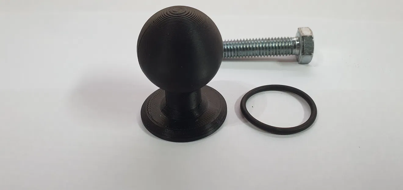 Đế Gắn RAM Mount FJR1300, Đĩa, Đai Ốc O-Ring, 8mm - Image 1