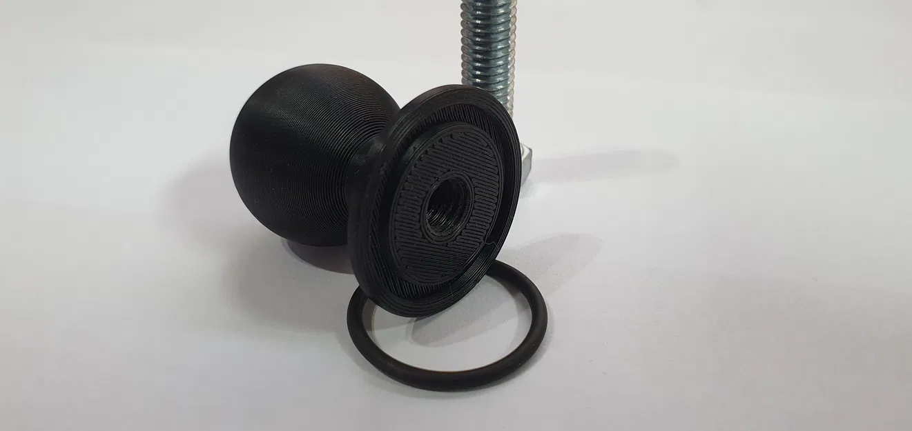 Đế Gắn RAM Mount FJR1300, Đĩa, Đai Ốc O-Ring, 8mm - Image 3