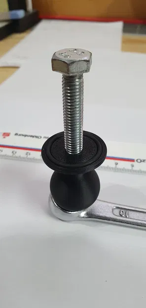 Đế Gắn RAM Mount FJR1300, Đĩa, Đai Ốc O-Ring, 8mm - Image 4