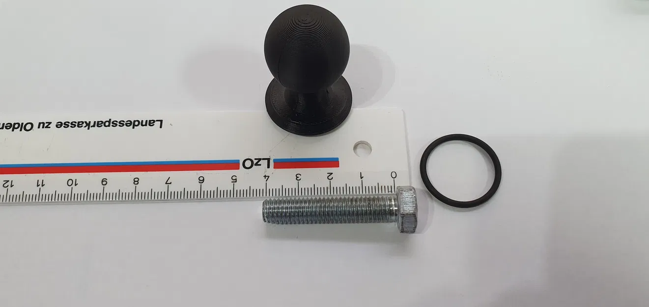 Đế Gắn RAM Mount FJR1300, Đĩa, Đai Ốc O-Ring, 8mm - Image 6