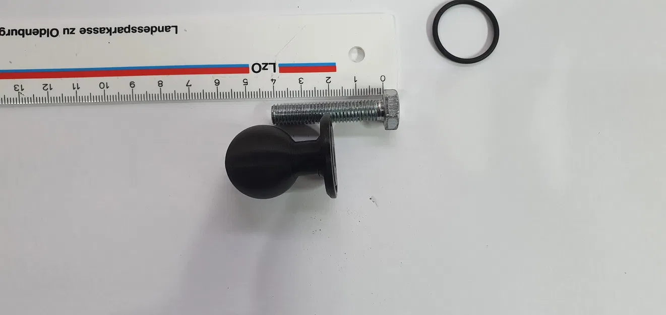 Đế Gắn RAM Mount FJR1300, Đĩa, Đai Ốc O-Ring, 8mm - Image 8