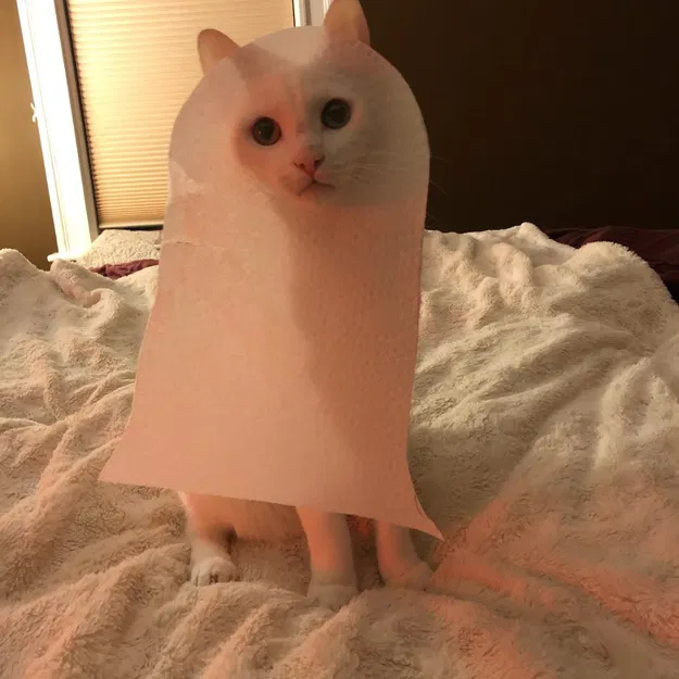 Móc Khóa Mèo Ma Độc Đáo - Image 1