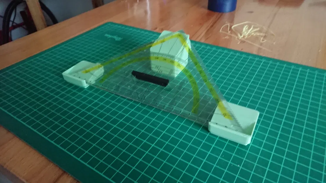 Giá đỡ Gridfinity cho thước tam giác - Image 2