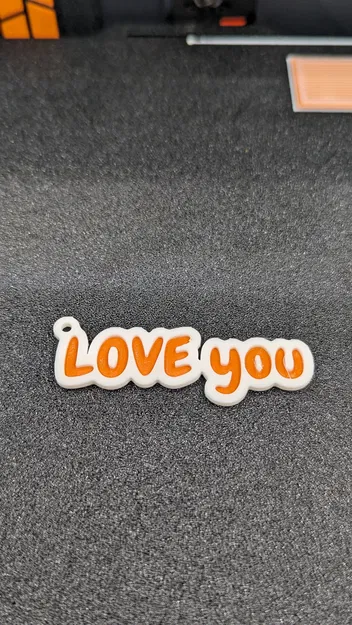 Móc khóa Love You - Quà tặng Valentine - Image 1