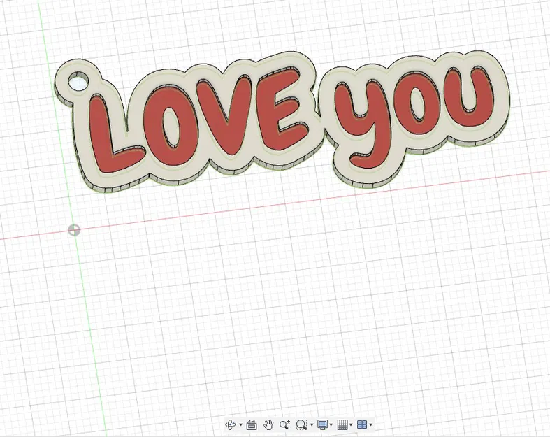 Móc khóa Love You - Quà tặng Valentine - Image 2