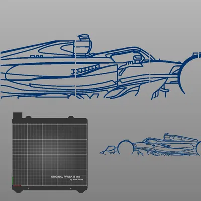Hình dán tường cỡ lớn từ xe Mercedes F1