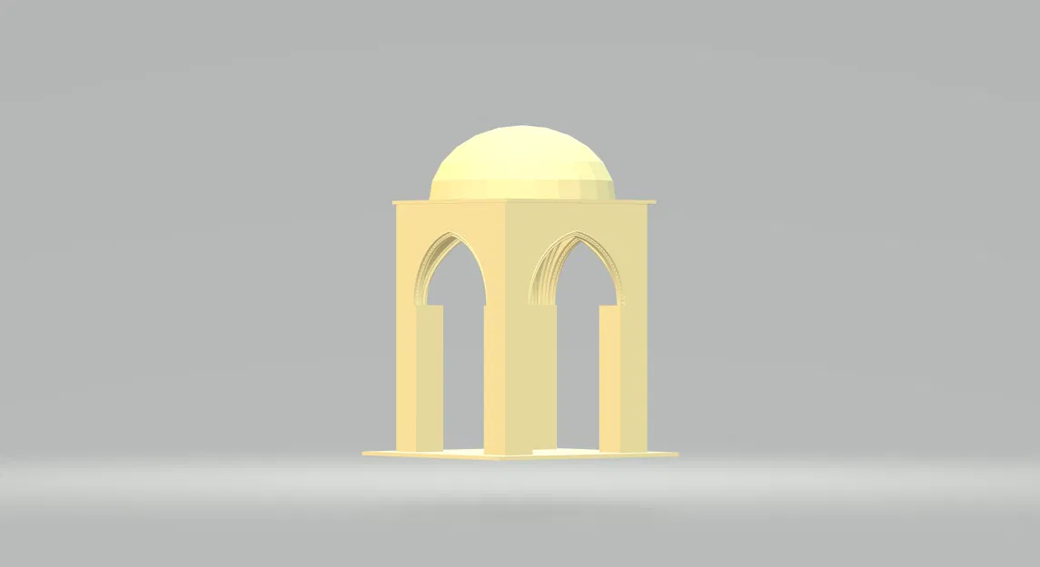 Faro y cupula con columnas - Image 1