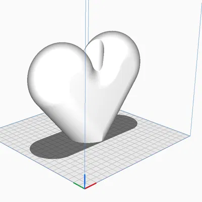 Hộp Cắm Bút Hình Trái Tim