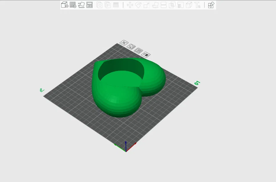 Chậu Trồng Cây Hình Trái Tim Đơn Giản - Image 1