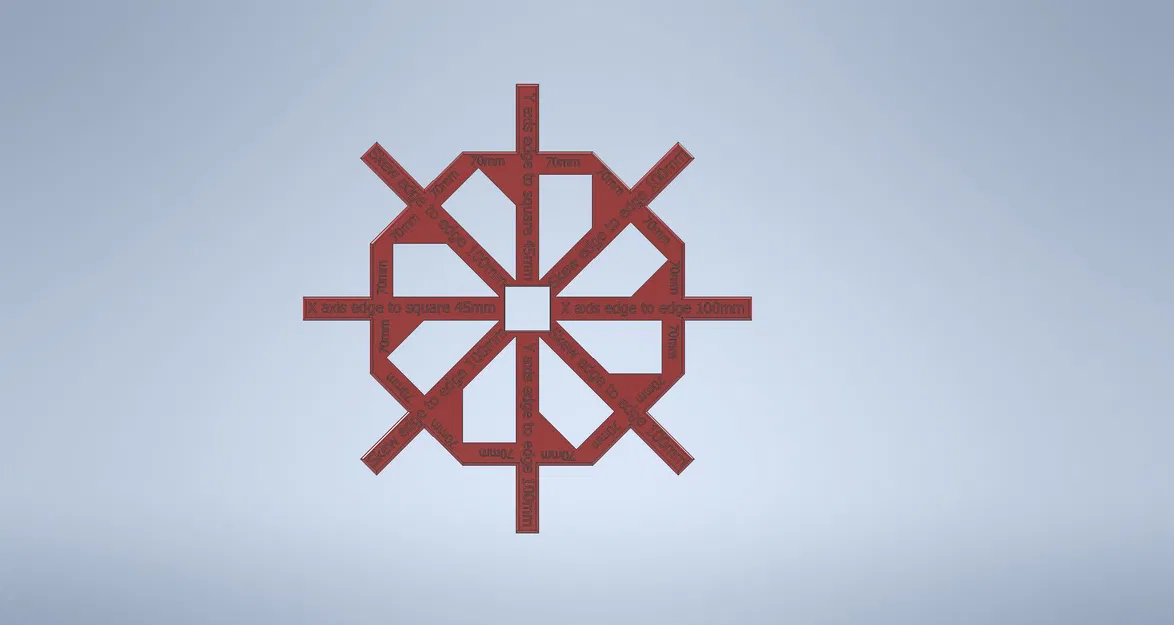 Dụng cụ căn chỉnh độ lệch trục X, Y và Snowflake - Image 1