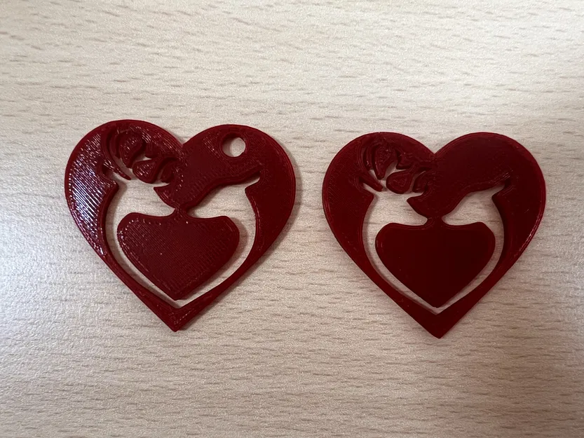 Móc Khóa / Trang Trí Hình Con Hươu Valentine - Image 3