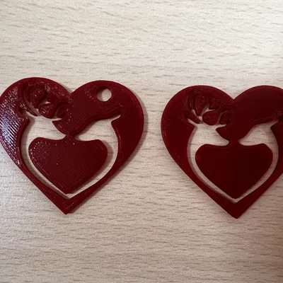 Móc Khóa / Trang Trí Hình Con Hươu Valentine