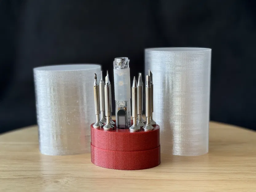 Hộp Đựng Mỏ Hàn Pinecil Kiểu Trượt Đơn Giản - Image 1