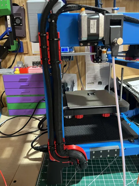 The 100 Cable Management - Giải pháp quản lý dây cáp gọn gàng cho máy in The 100 - Image 1