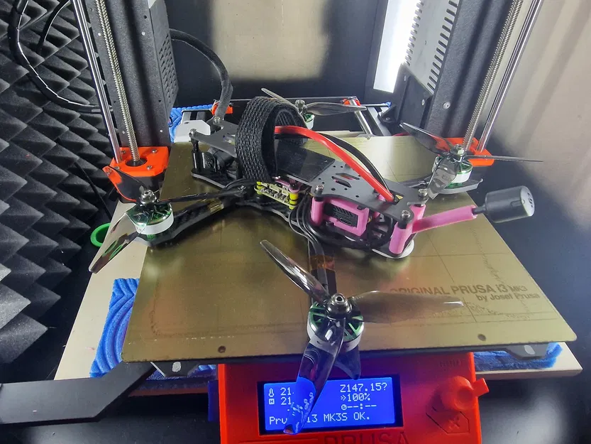 DJI O3 AirUnit Mount cho Khung Rotoroma Buddy - Bảo trì không cần dụng cụ - Tùy chỉnh hoàn toàn - OpenSCAD - Image 3