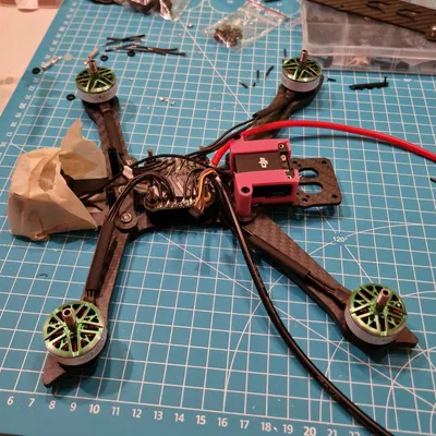 DJI O3 AirUnit Mount cho Khung Rotoroma Buddy - Bảo trì không cần dụng cụ - Tùy chỉnh hoàn toàn - OpenSCAD