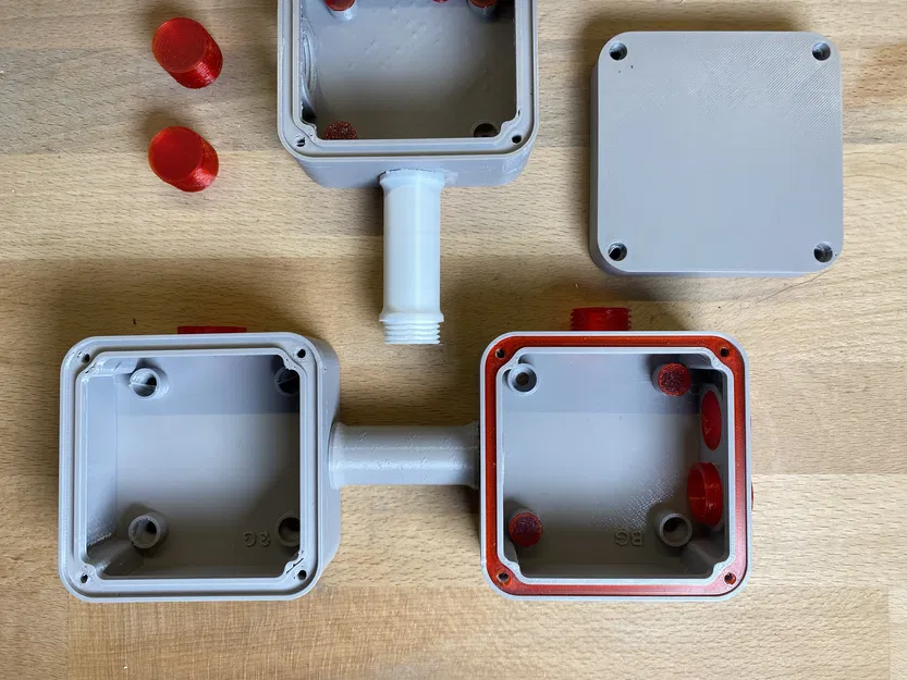 Bộ Nối Hộp Điện Có Gioăng (Bruno Germany) - Image 1