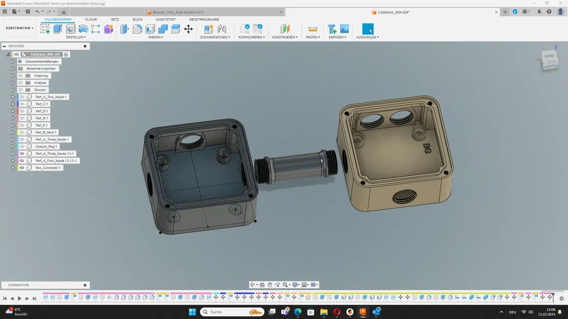 Bộ Nối Hộp Điện Có Gioăng (Bruno Germany) - Image 2