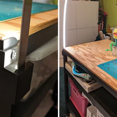 Giá đỡ dải đèn LED BROR (IKEA)