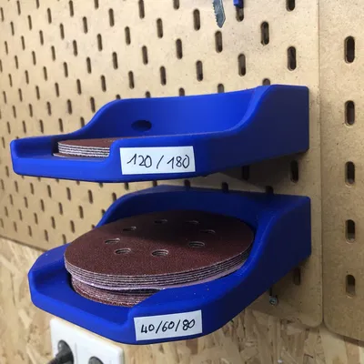 Kẹp Giữ Giấy Nhám 125mm Cho Skadis