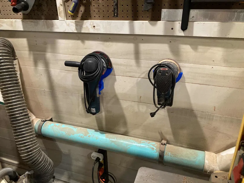 Giá treo tường máy chà nhám quỹ đạo Bosch 5 inch - Image 3