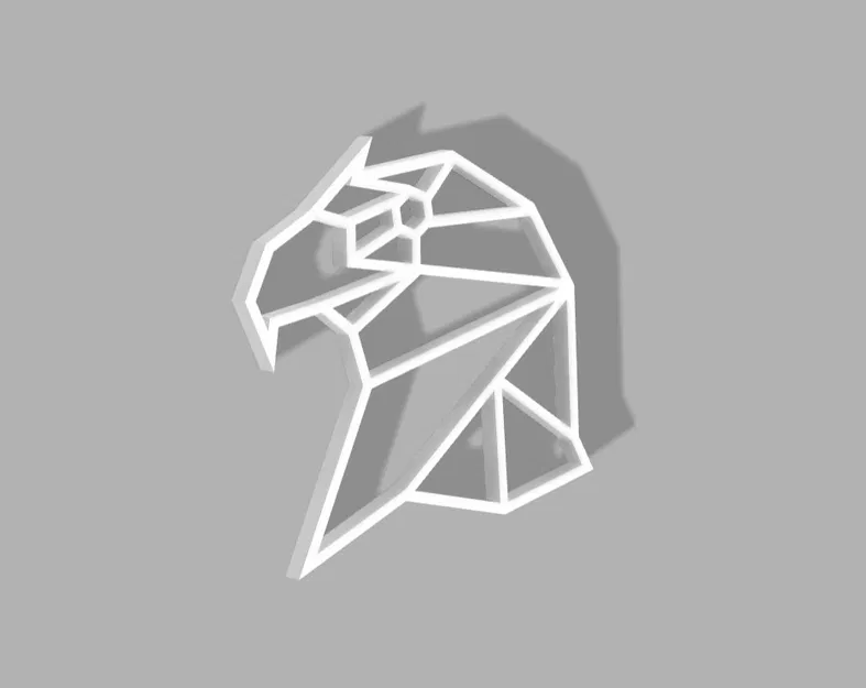 Mô hình đại bàng hình học - Image 2