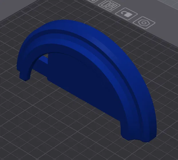 Kệ giữ máy chà nhám BOSCH AdvancedOrbit18 (cho Skadis) - Image 1