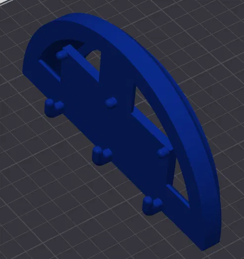 Kệ giữ máy chà nhám BOSCH AdvancedOrbit18 (cho Skadis) - Image 2