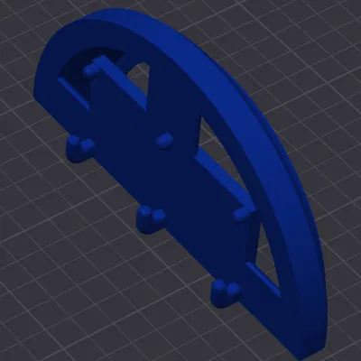 Kệ giữ máy chà nhám BOSCH AdvancedOrbit18 (cho Skadis)