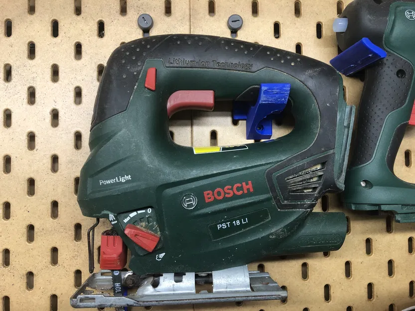 Kệ Gắn Máy Cắt BOSCH PSR 18 Li Cho IKEA Skadis - Image 4