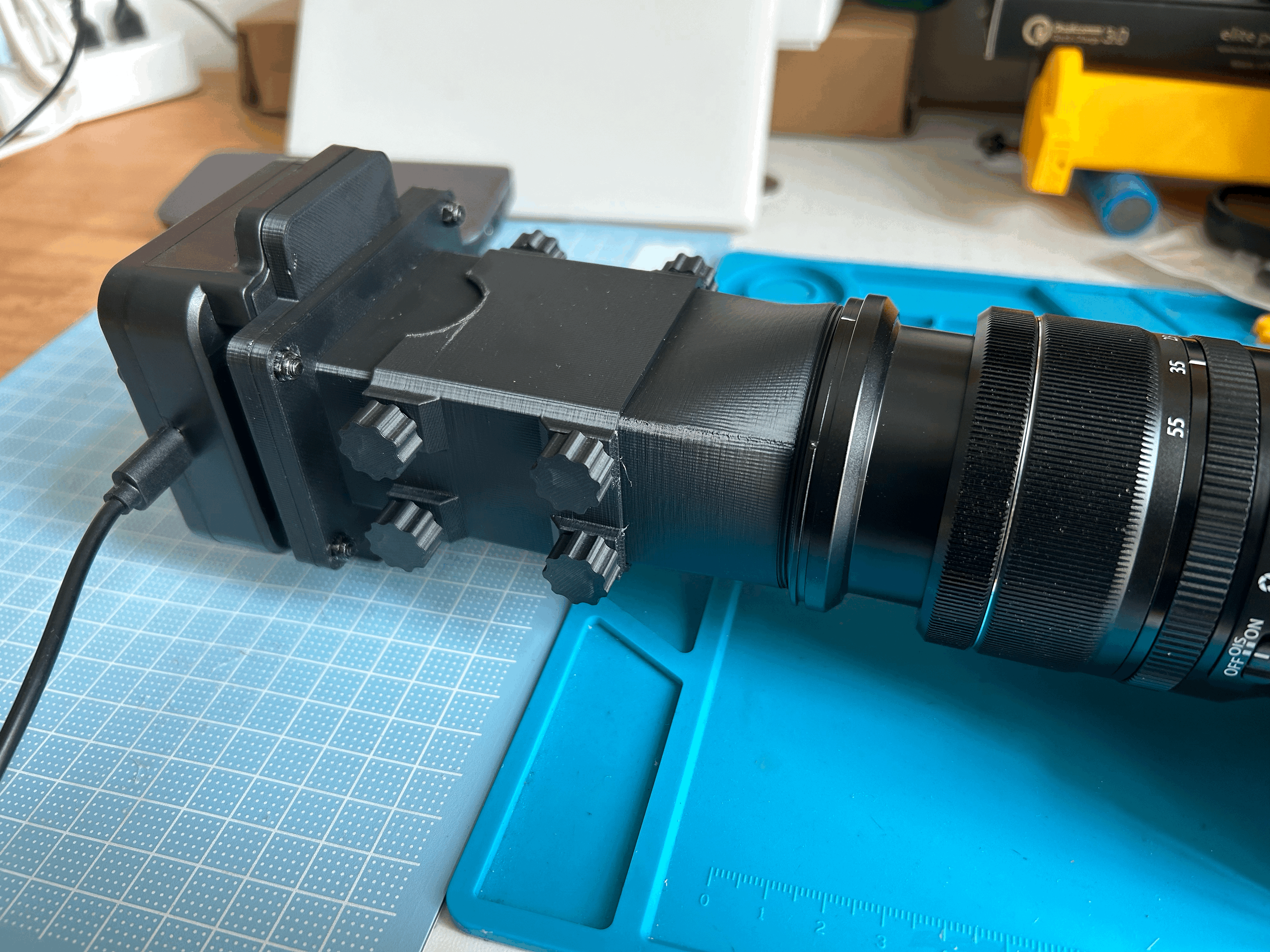 Adapter máy scan phim cho đèn LED JJC