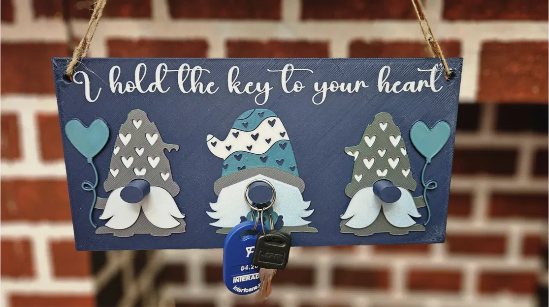 MÓC CHÌA KHÓA CHÚ LÙN DỄ THƯƠNG - Image 1