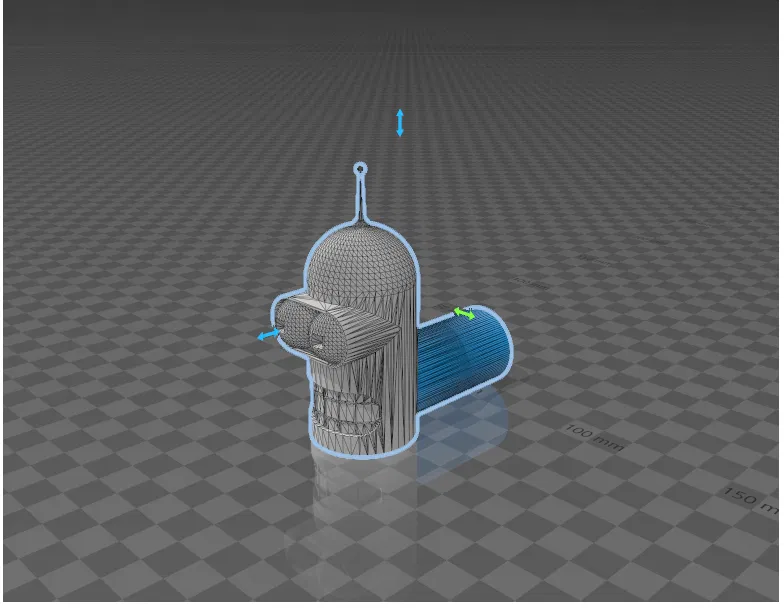 Móc trang trí Bender cho đế cuộn dây Ender 3 V3. - Image 3