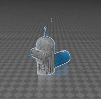 Móc trang trí Bender cho đế cuộn dây Ender 3 V3.