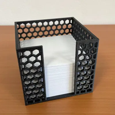 Giá đỡ chặn giấy ghi chú - Thiết kế tổ ong