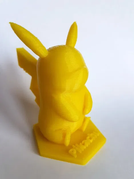 Mô Hình 3D Pikachu Ngồi - Image 1