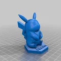 Mô Hình 3D Pikachu Ngồi - Thumbnail 4