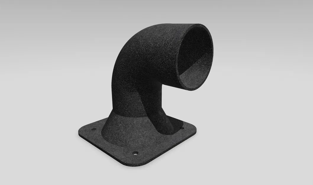 Pát Nối Ống Thông Hơi Sau Creality K1 38mm - Image 1