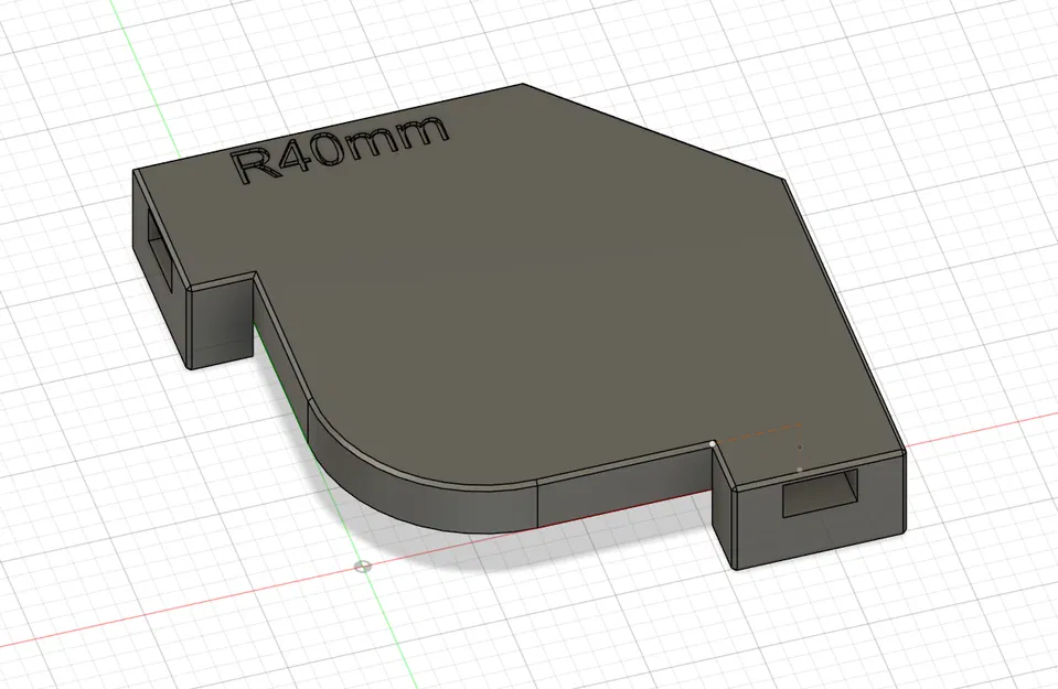 Khuôn Bo Góc Router 40mm + 20mm + Đế Gắn Tường - Image 4