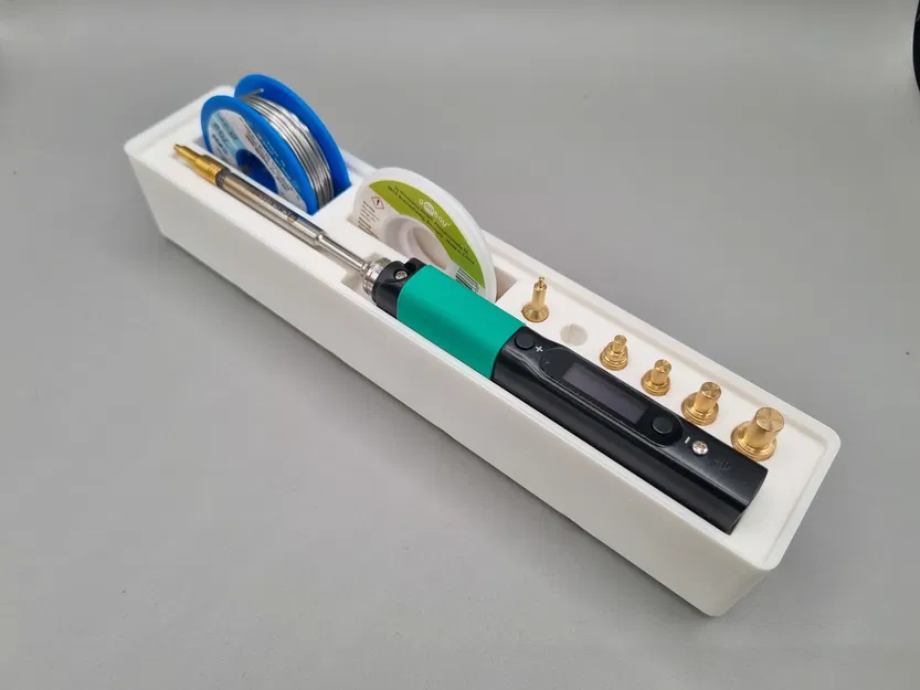 Hộp đựng đồ đa năng cho Pinecil, phụ kiện CNC Kitchen theo chuẩn Gridfinity - Image 2