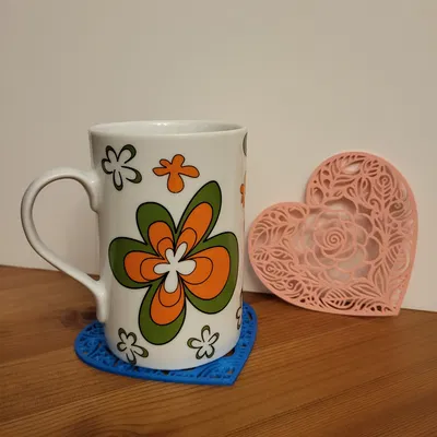 Trái tim với hoa, nhiều kiểu và loại